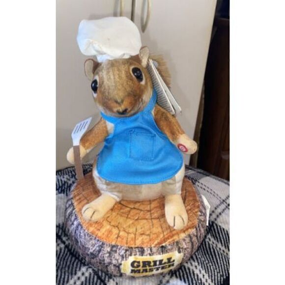 Vintage Grill Master 1987 New Gemmy Hyperreal Magogo Squirrel Hot,Hot.Hot - Picture 2 of 9